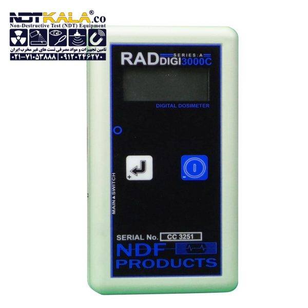 دزیمتر محیطی دیجیتالی رادیومترخرید RAD DIGI 3000C DOSE RATE METER DOSIMETER