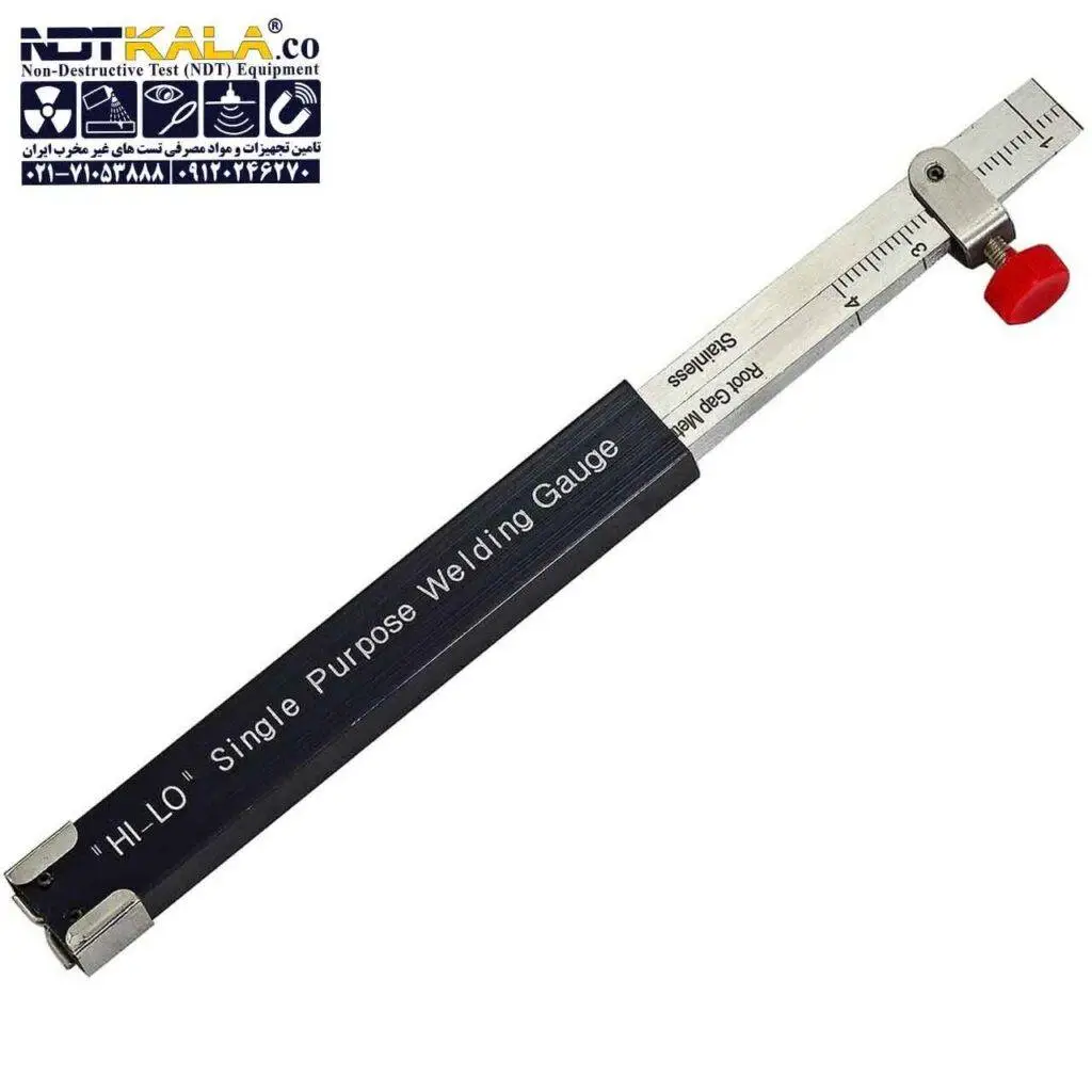 1 گیج تک منظوره های لو گیج بازرسی چشمی گال GAL امریکا SINGLE PURPOSE HI-LO WELDING GAUGE