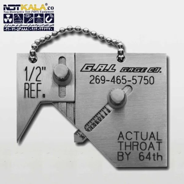 2 گیج بازرسی جوش گال امریکا MINI SUB ” SOCKET WELD GAUGE