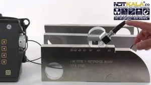 تست بلوک کالیبراسیون التراسونیک تست ut Ultrasonic Calibration Block V1