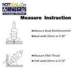 خرید قیمت ارزان گیج جوشکاری دیجیتالی بازرسی DIGITAL WELDING GAUGE