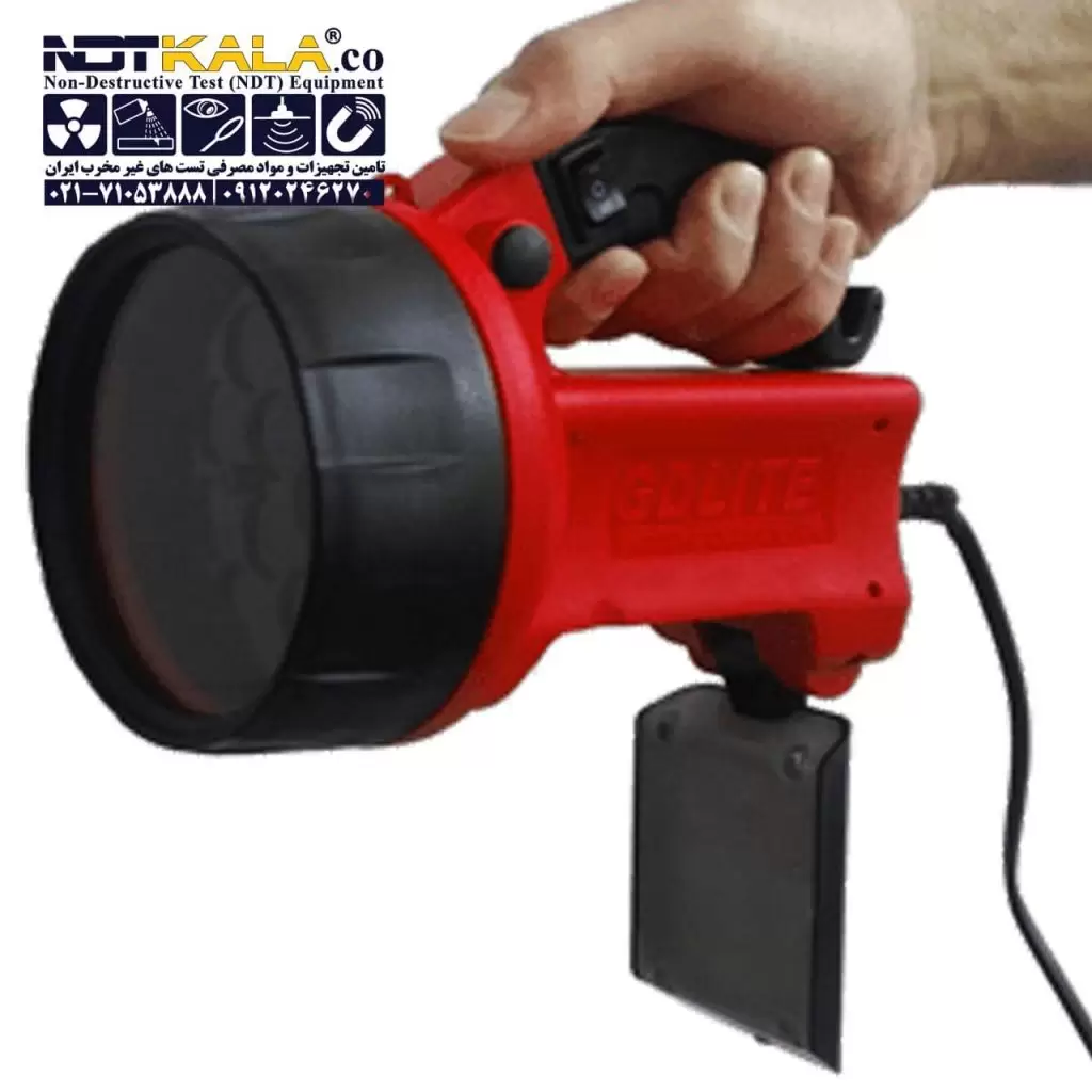 nk-75 چراغ uv led 365 ایرانی مگنافلاکس بازرسی تست جوش back light inspection