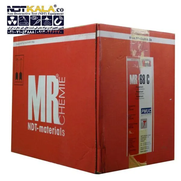 MR 68 C Penetrant red and fluorescent اسپری تست جوش پنترنت مایعات نافذ فلورسنت MR 68C