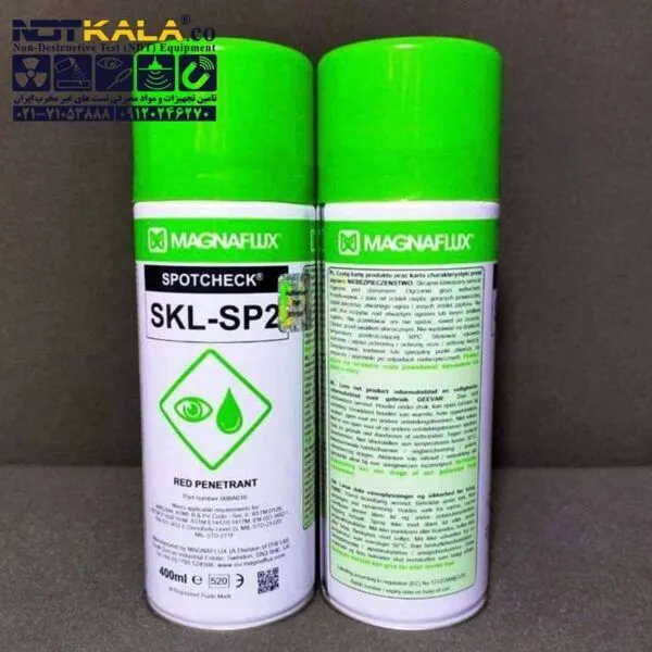 اسپری تست جوش ترک یابی پنترنت دولوپر کلینر واترواشیبل مگنافلاکس تست pt penetrant testing sklsp2 skcs sklwp2 skds2 magnaflux