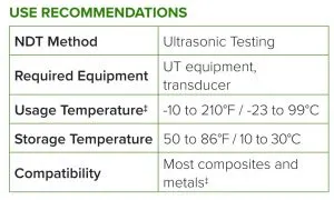 ژل کوپلنت التراسونیک MAGNAFLUX COUPLANT مگنافلاکس Ultrasonic Couplant GEL ULTRAGEL MAGNAFLUX Soundsafe UltragelII Sono600 Echogel