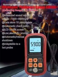 باکیفیت ترین ضخامت سنج التراسونیک فلزات بنتک Benetech +GM100
