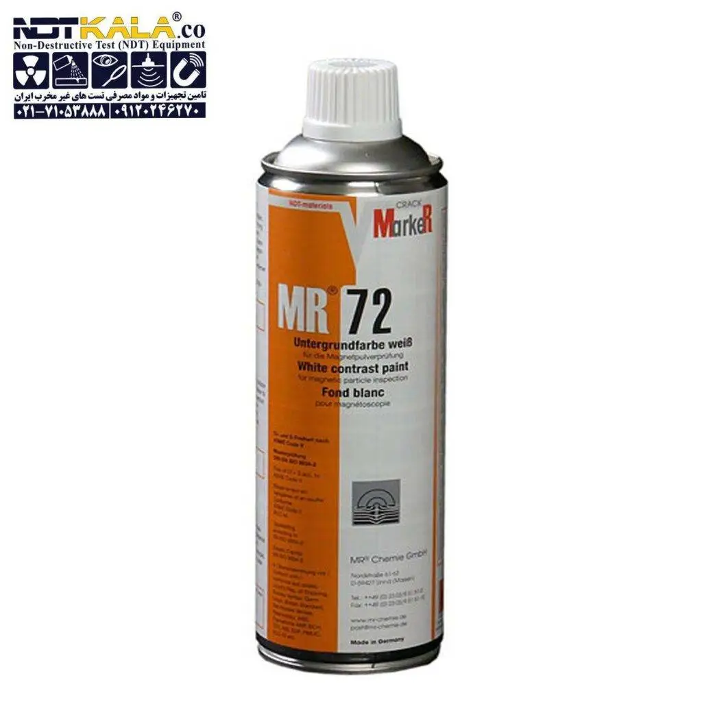 اسپری ترک یاب MT وایت، سفید MR CHEMIE آلمان MR 72