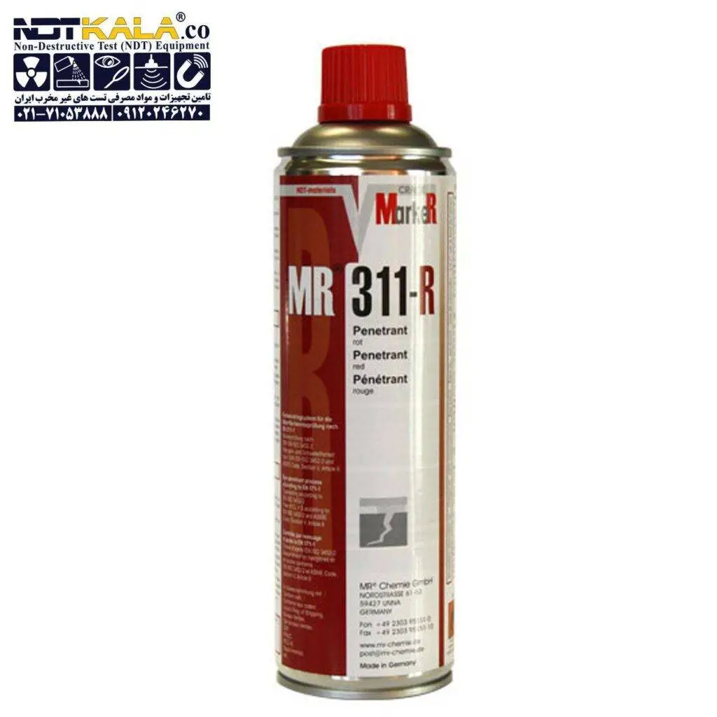 اسپری تست PTیا اسپری ترک یاب MR-311R اسپری پنترنت Penetrant ساخت آلمان