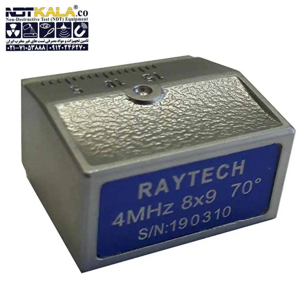 پراب زاویه ای عیب یاب التراسونیک FD8X9-4M-70 رایتک RAYTECH