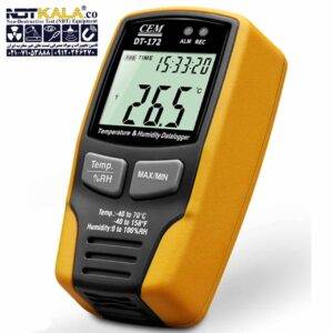 دماسنج و رطوبت سنج دیجیتالی CEM DT172 TK 2 خرید انلاین دماسنج و رطوبت سنج دیجیتالی CEM DT172 TK