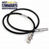کابل دستگاه تست التراسونیک (کابل دستگاه ut) و دستگاه ضخامت سنج BNC به LEMO-1 (بی ان سی به لمو1) مارک داپلر Ultrasonic Single Cable – Doppler (1)