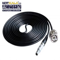 کابل دستگاه تست التراسونیک (کابل دستگاه ut) و دستگاه ضخامت سنج BNCبه LEMO-00 (بی ان سی به لمو00) مارک داپلر Ultrasonic Single Cable – Doppler (1)