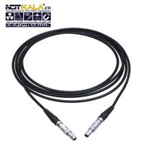 کابل دستگاه تست التراسونیک (کابل دستگاه ut) و دستگاه ضخامت سنج LEMO-00 به LEMO-00 (لمو00 به لمو00) مارک داپلر Ultrasonic Single Cable – Doppler (1)