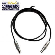 کابل دستگاه تست التراسونیک (کابل دستگاه ut) و دستگاه ضخامت سنج LEMO-1به LEMO-1 (لمو1 به لمو 1) مارک داپلر Ultrasonic single Cable – Doppler (1)