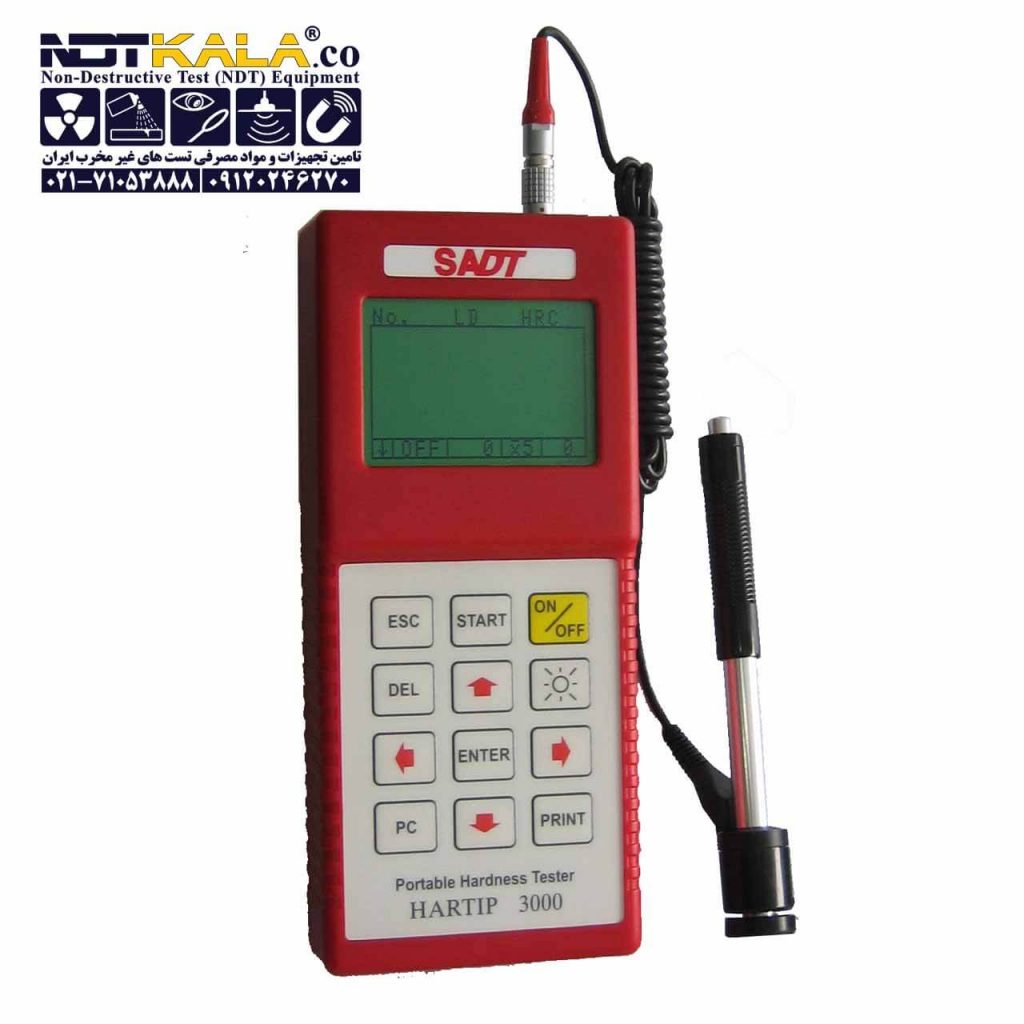 Leeb Portable Hardness Tester - Hartip 3000 سختی سنج فلزات پرتابل هارتیپ