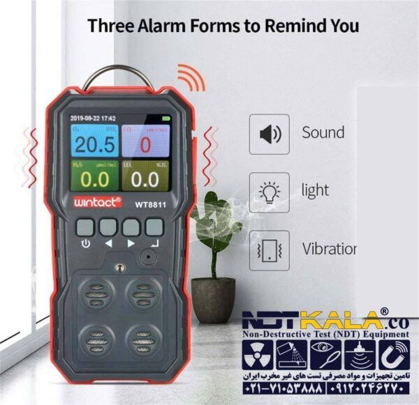 خرید ارزان قیمت گازسنج نشتیاب گاز نمایندگی وینتکت WINTACT WT8811