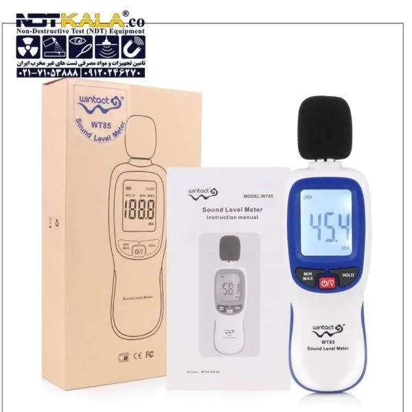 دستگاه صوت سنج صدا سنج وینتکت Wintact WT85 2