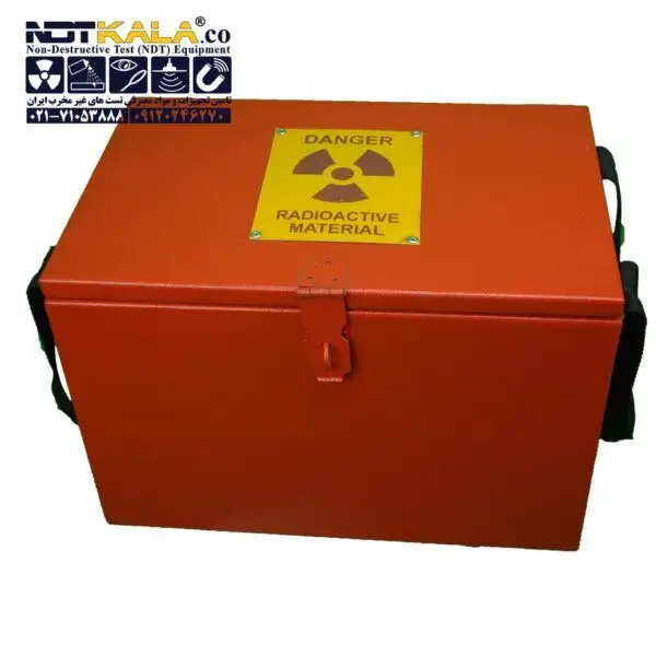 Industrial radiographic Source Projectors carrying case جعبه حمل دوربین رادیوگرافی صنعتی