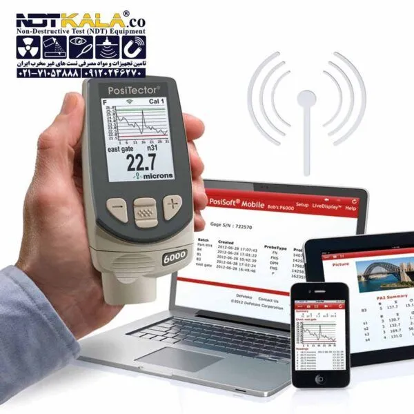 دستگاه زبری سنج Positector 6000 SPG Surface Profile Gauge 6