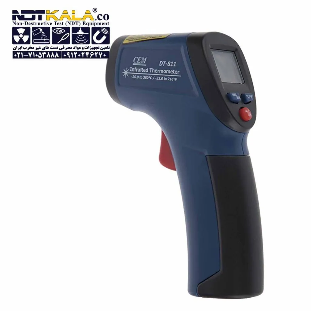 دماسنج لیزری ، ترمومتر لیزری سی ای ام CEM DT-811