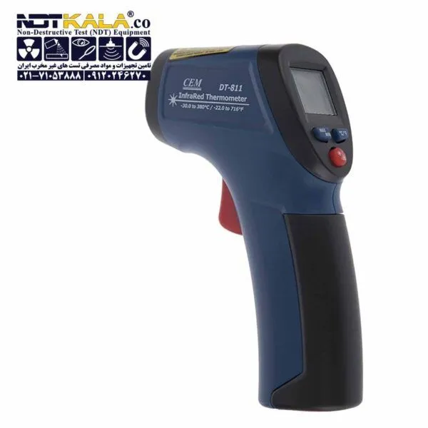دماسنج لیزری ، ترمومتر لیزری سی ای ام CEM DT-811