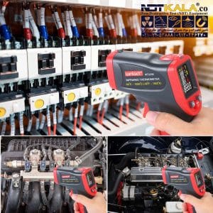 راهنمای کامل ترمومتر لیزری WINTACT WT323e؛ بررسی ویژگیها، کاربردها و نکات خرید 5 خرید قیمت ارزان ترمومتر لیزری دماسنج نمایندگی وینتکت WINTACT WT323E