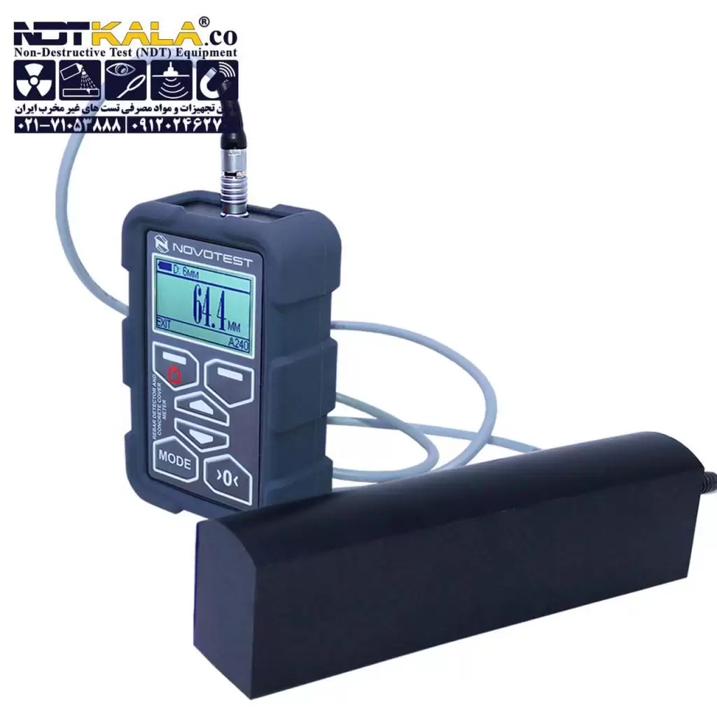 Concrete Cover Meter NOVOTEST Rebar Detector آرماتوریاب کاورمتر آرماتور میلگرد