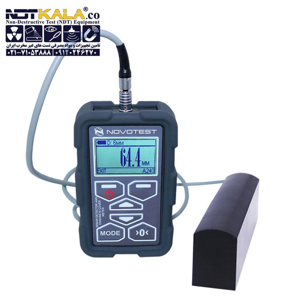 Concrete Cover Meter NOVOTEST Rebar Detector آرماتوریاب کاورمتر آرماتور میلگرد