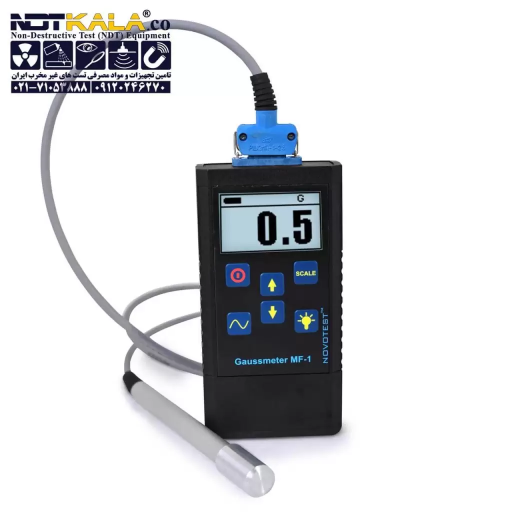 Gaussmeter (magnetometer) NOVOTEST MF-1 گوس متر مغناطیس سنج