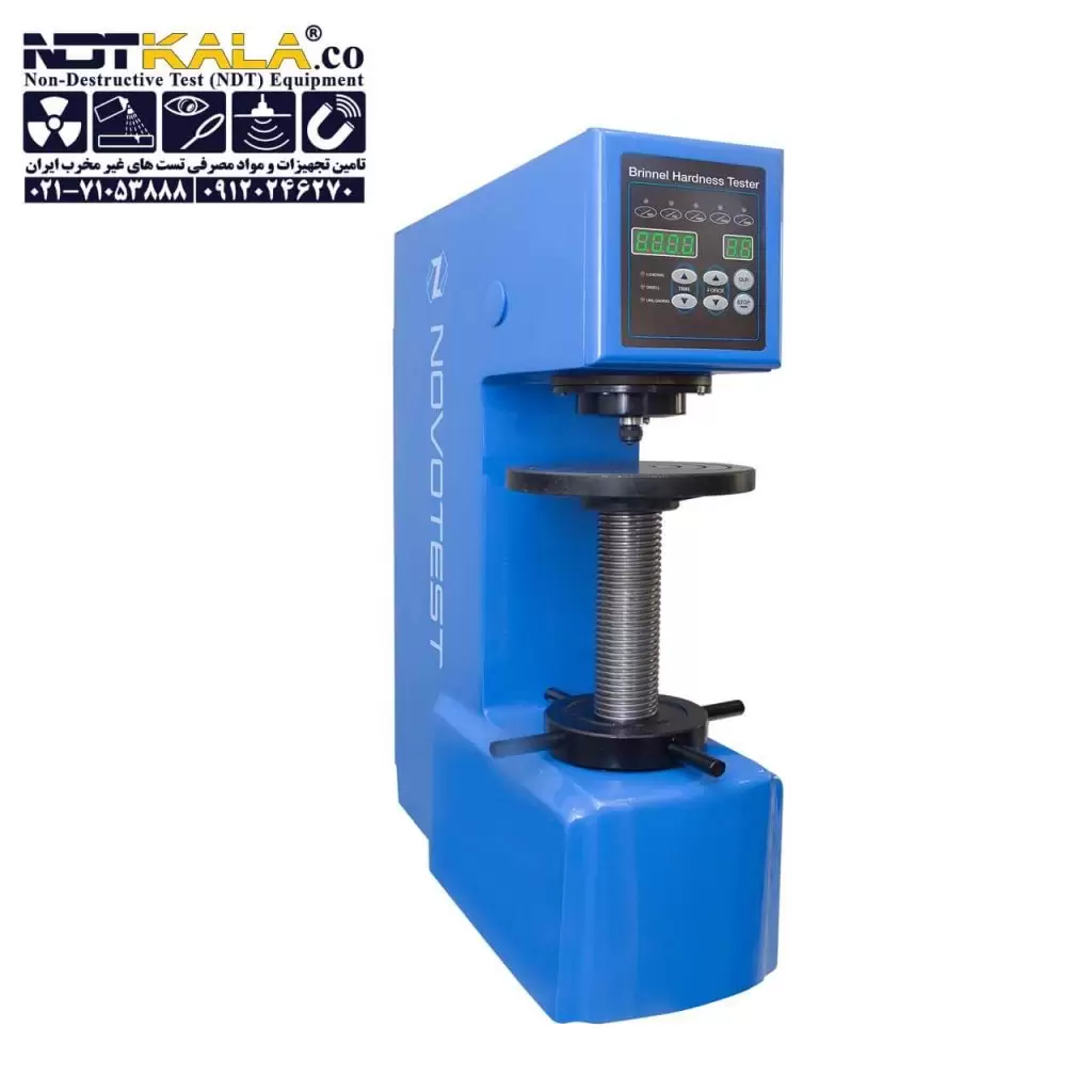 سختی سنج برینل رومیزی ثابت دیجیتالی Digital Brinell Hardness Tester NOVOTEST TB-B-C