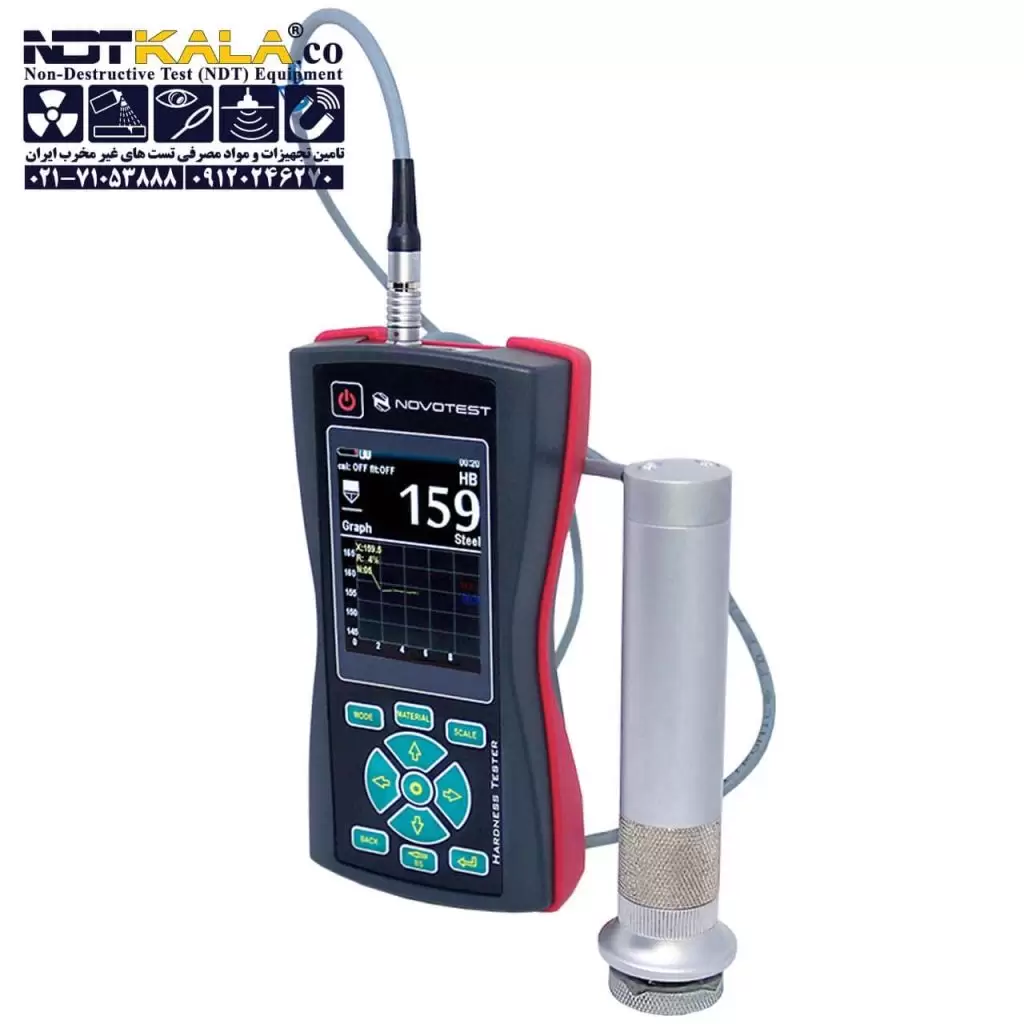 سختی سنج فلزات پرتابل NOVOTEST UCI Hardness Tester NOVOTEST T-U3