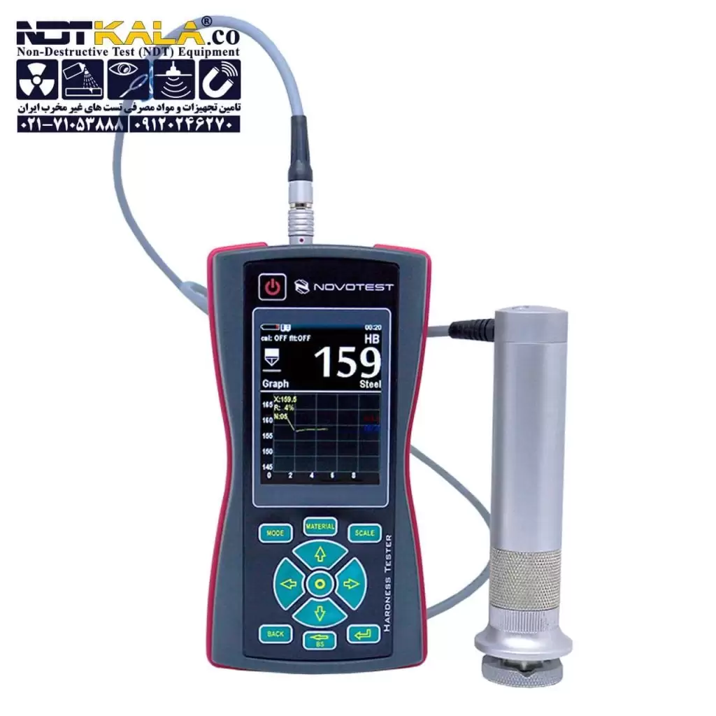 سختی سنج فلزات پرتابل NOVOTEST UCI Hardness Tester NOVOTEST T-U3