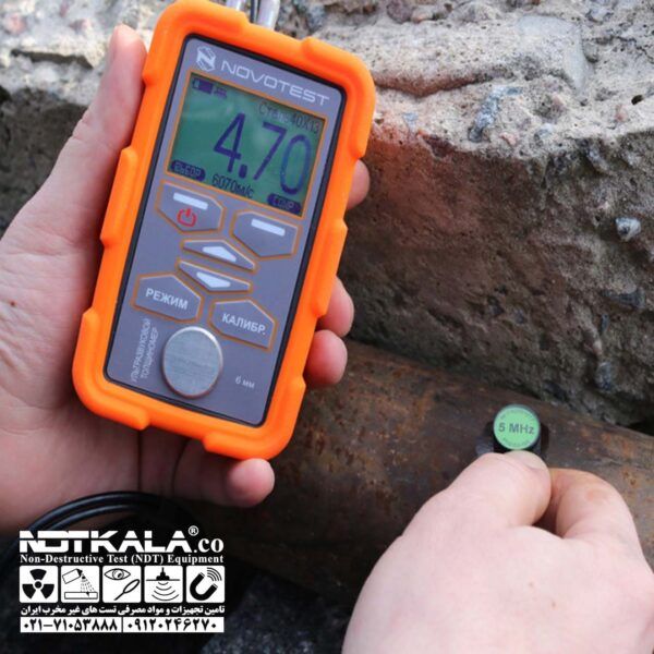 ضخامت سنج فلز التراسونیک Ultrasonic Thickness Gauge NOVOTEST UT-1M