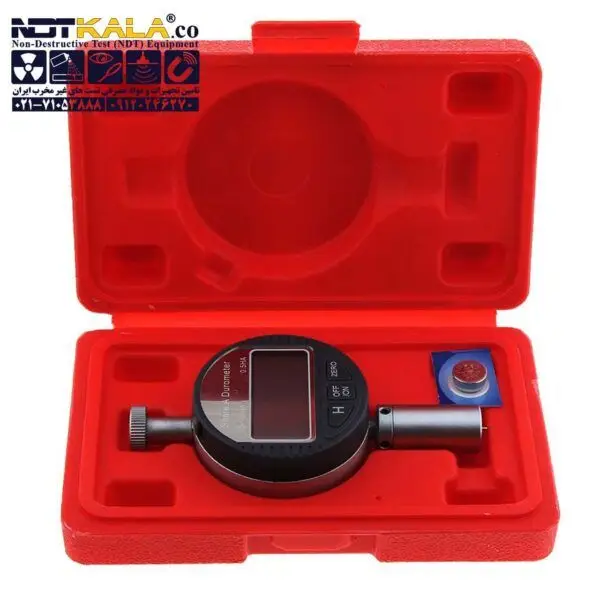 دستگاه سختی سنج لاستیک پلاستیک شور سنج Description of Shore Durometer NOVOTEST TS-C (digital) SHORE A