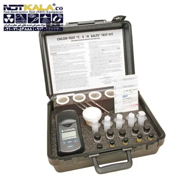 کیت تست یون کلر الکومتر elcometer134 Elcometer 134A / 134w Chloride Ion Test Kit for Abrasives & water