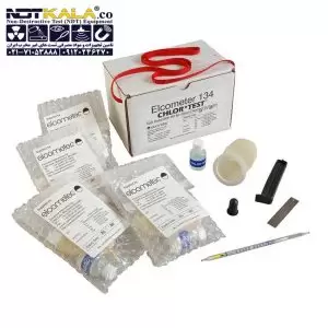 کیت تست یون کلر الکومتر elcometer134 Elcometer 134A / 134w Chloride Ion Test Kit for Abrasives & water