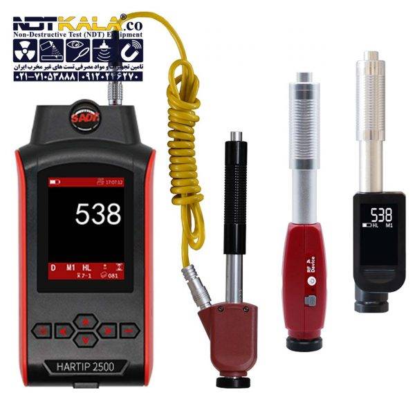1 سختی سنج فلز پرتابل هارتیپ Portable Hardness Tester HARTIP 2500 With Digital Probe