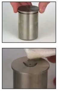 کاپ دانسیتومتر پیکنومتر الکومتر  Elcometer 1800 Density Cup Stainless Steel