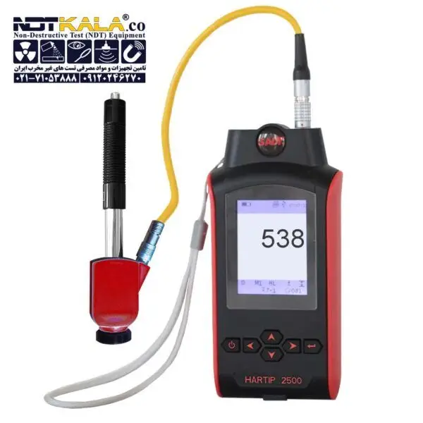 2 سختی سنج فلز پرتابل هارتیپ Portable Hardness Tester HARTIP 2500 With Digital Probe