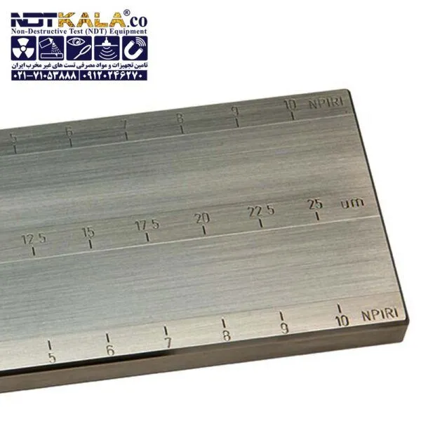 گریندوتر دوشیاره الکومتر دوکاناله Elcometer 2070 NPIRI Fineness of Grind Gauge GRINDOMETER