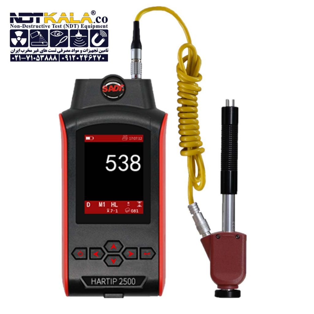 3 سختی سنج فلز پرتابل هارتیپ Portable Hardness Tester HARTIP 2500 With Digital Probe