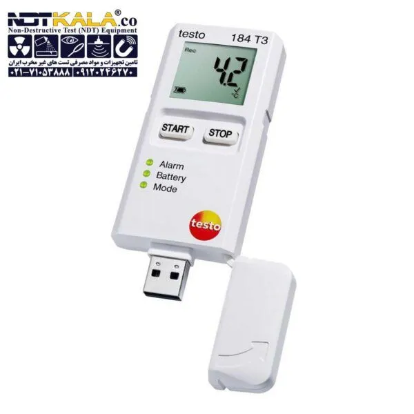 ترموگراف دیتالاگر USB testo 184 H1 G1 T1 T2 T3 T4 Air humidity and temperature data logger