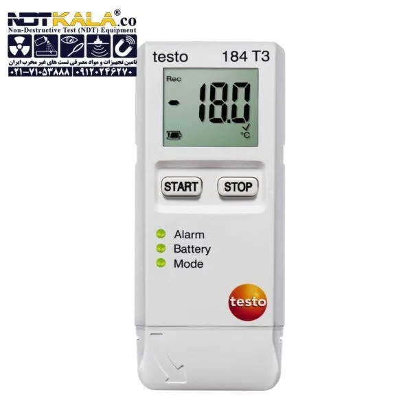 ترموگراف دیتالاگر USB testo 184 H1 G1 T1 T2 T3 T4 Air humidity and temperature data logger