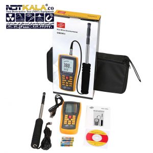 قیمت و خرید فلومتر هوا سرعت سنج باد هات وایر ارزان قیمت بنتک بادسنج Hot Wire Anemometer GM8903