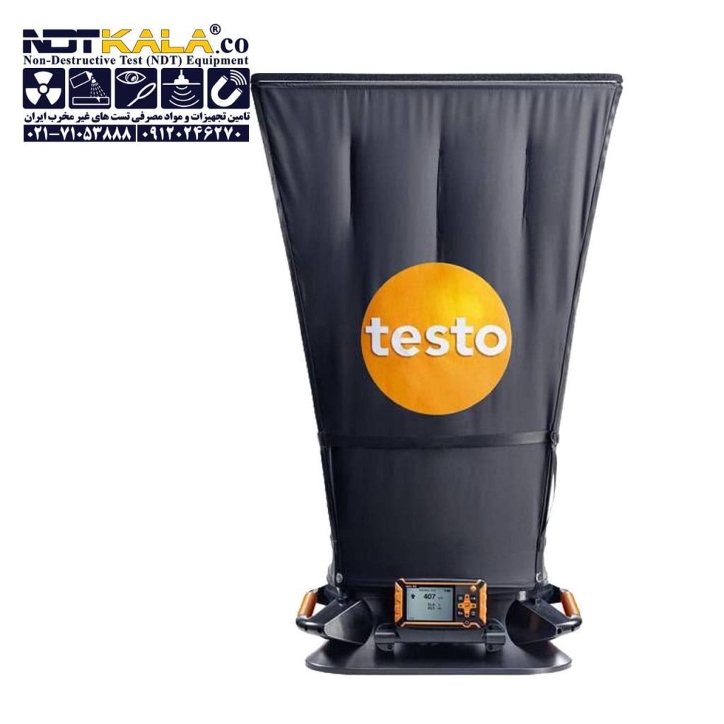 هود هدایت جریان هوا تستو فلومتر testo 420 Air flow capture hood