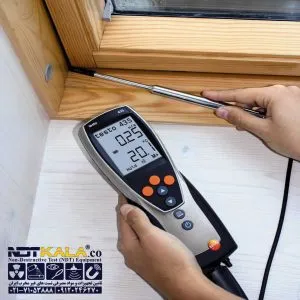 کیفیت سنج هوا تستو مولتی فانکشن سیستم تهویه مطبوع testo 435 435-1 435-2 435-3 435-4 Multi-function climate measuring instrument
