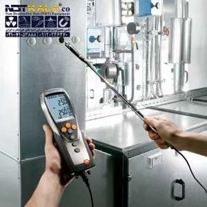 کیفیت سنج هوا تستو مولتی فانکشن سیستم تهویه مطبوع testo 435 435-1 435-2 435-3 435-4 Multi-function climate measuring instrument