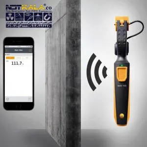 دماسنج گیره ای ترمومتر کلمپی هوشمند لوله تستو قیمت خرید ارزان testo 115i Clamp thermometer operated via smartphone