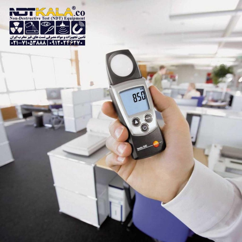 خرید لوکس‌متر برند TESTO مدل 540 – نورسنج دیجیتال حرفه‌ای TESTO 540