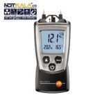 رطوبت سنج چوب و کاغذ و مصالح ساختمانی تستو دماسنج testo 606-2 Moisture Meter Air Temperature and Humidity